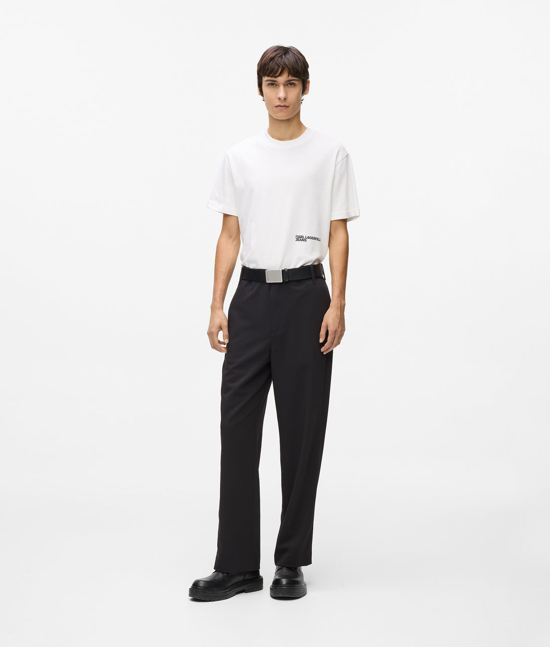 Karl Lagerfeld Poplin Shirt White