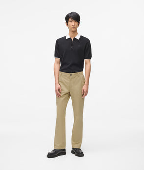 Karl Lagerfeld Ikon Stripe Detail Sweatshirt Medieval Blue