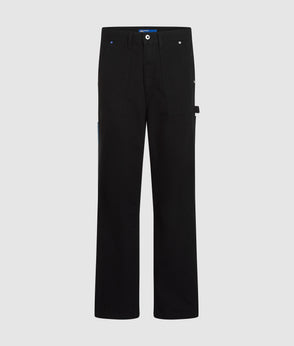 Karl Lagerfeld Denim Panel Overshirt Washed Blue-Black