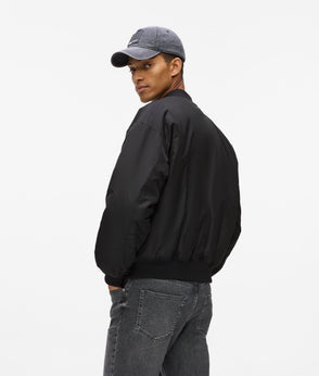 Karl Lagerfeld Tonal Piping Pants Black