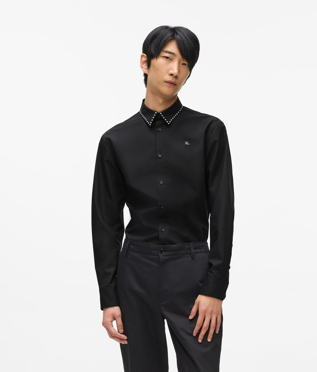 Karl Lagerfeld Classic Chino Pants Black