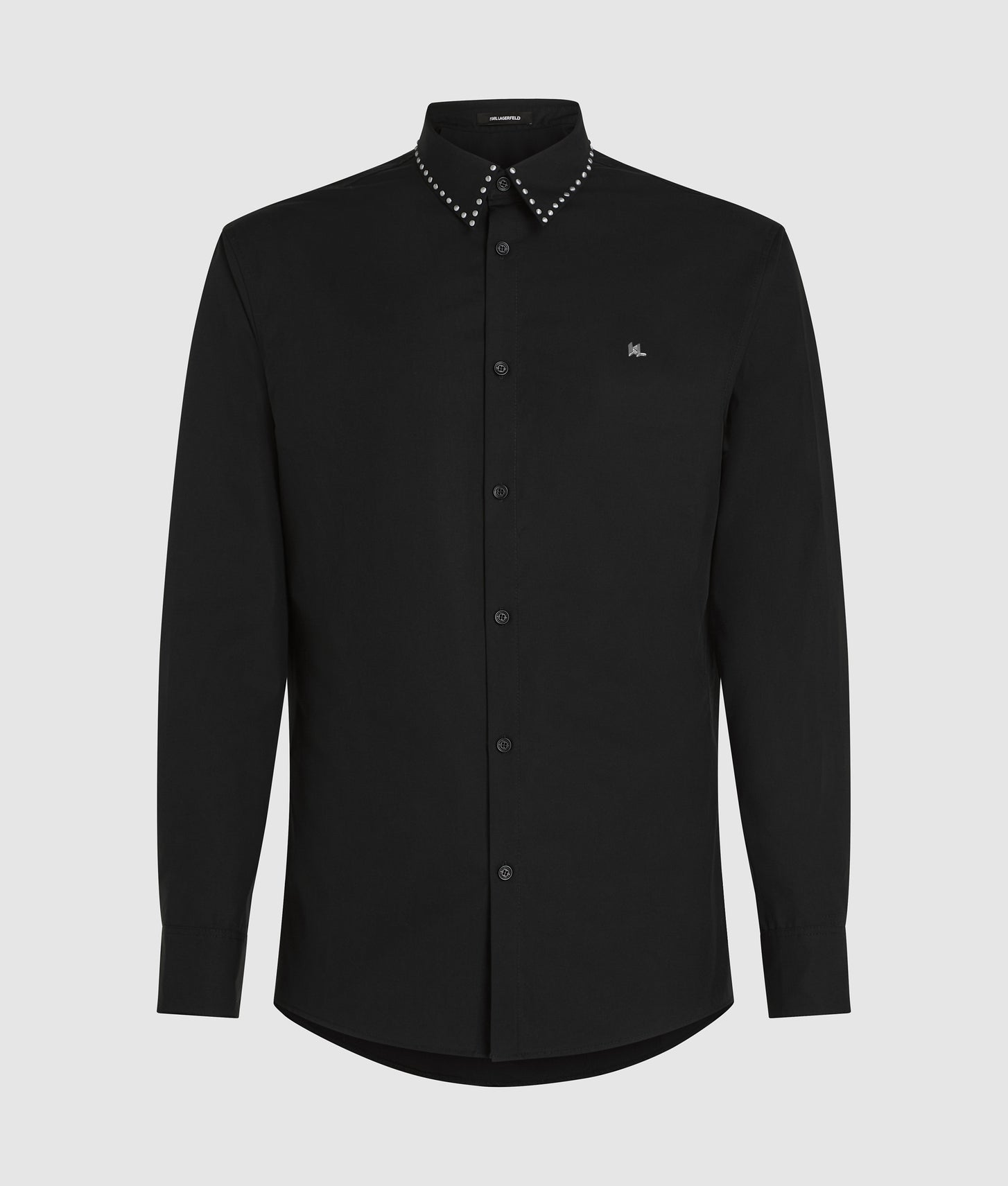 Karl Lagerfeld Karl Dna Studded Shirt Black