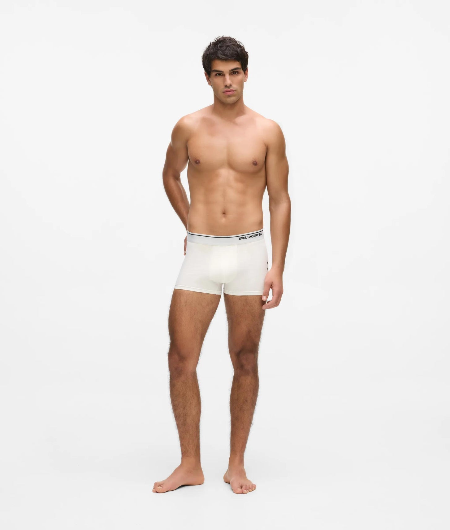 Karl Lagerfeld Ikon Trunks – 3 Pack Silverlake-Cannoli-Sedona