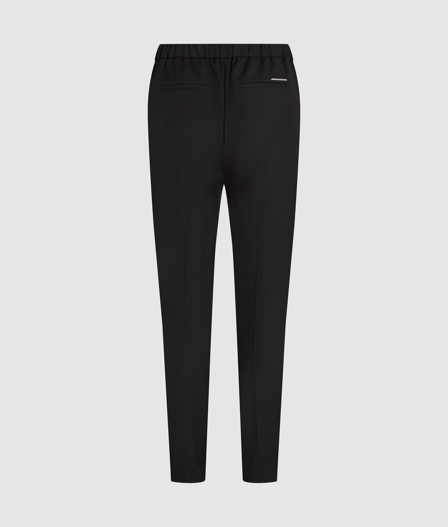 Karl Lagerfeld Wool-Blend Tailored Pants Black