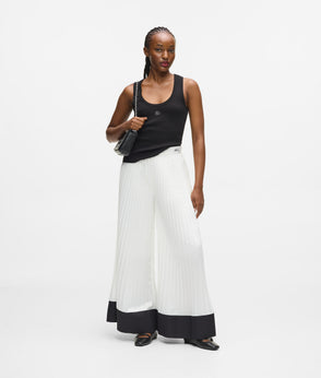 Karl Lagerfeld Pleated Shirt Pristine