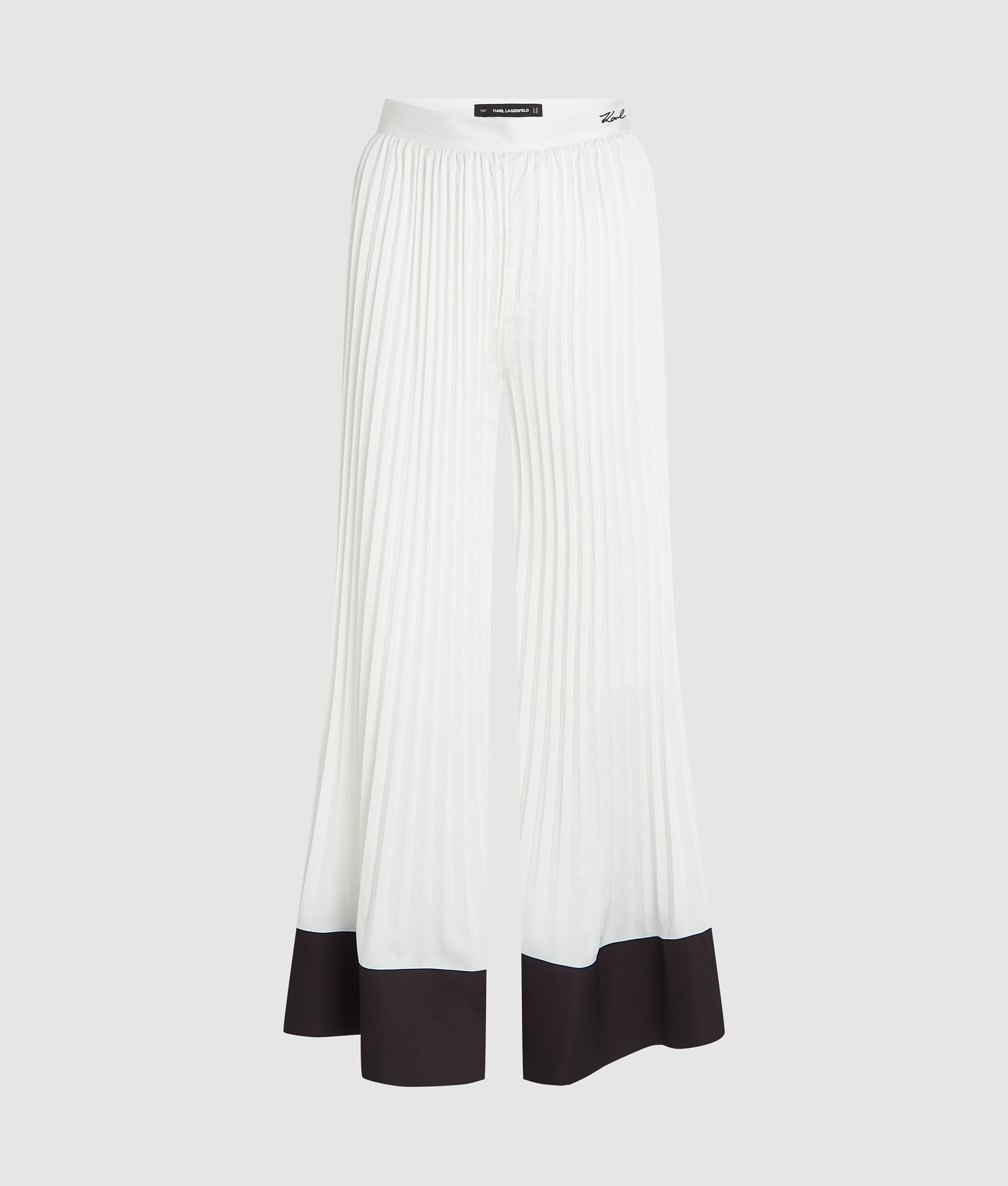 Karl Lagerfeld Pleated Wide-Leg Pants Pristine