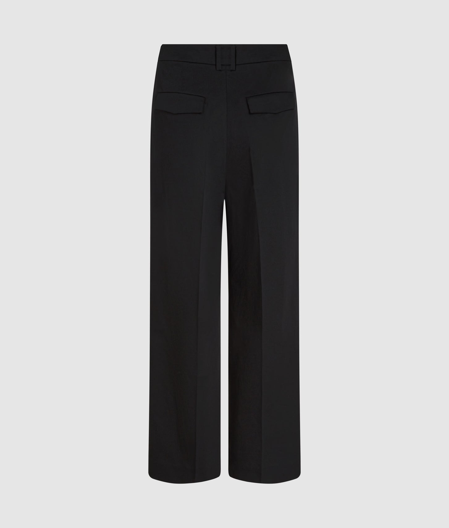 Karl Lagerfeld Wide Leg Tailored Pants Washed Black