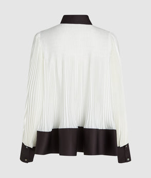 Karl Lagerfeld Pleated Wide-Leg Pants Pristine