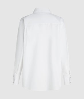 KarlLagerfeld Kautograph Chain Top Handle Bag Off White