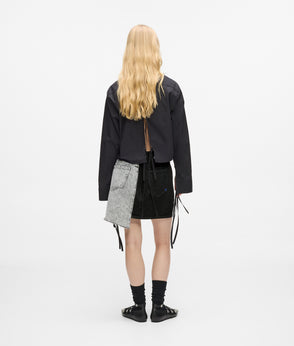 Karl Lagerfeld Bleached Denim Shirt Bleached Grey