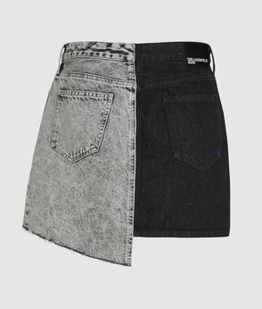 Karl Lagerfeld Bleached Denim Shirt Bleached Grey
