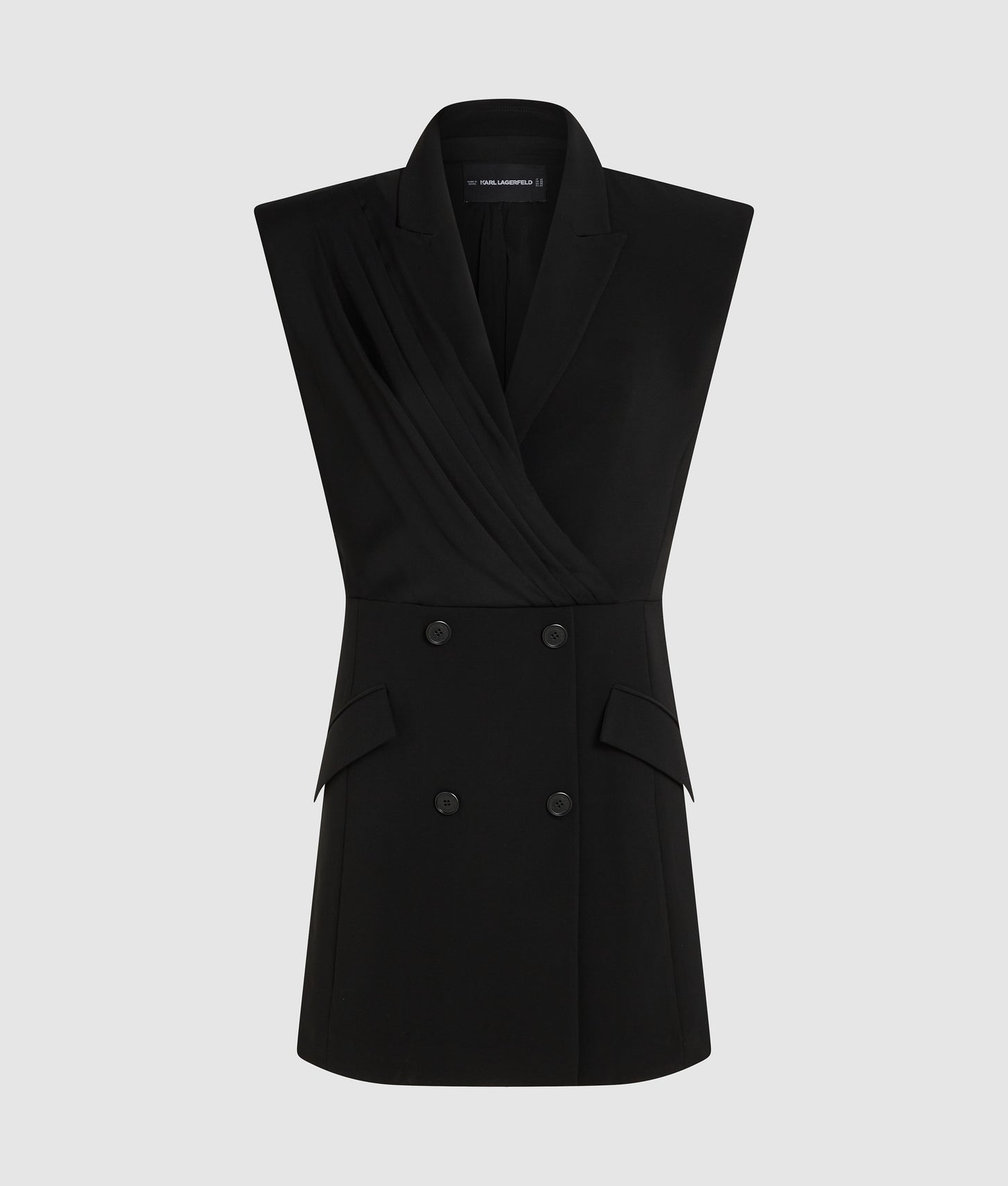 Karl Lagerfeld Karl Dna Blazer Dress Black