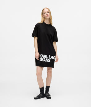 KarlLagerfeld Logo Nylon Crossbody Bag Black