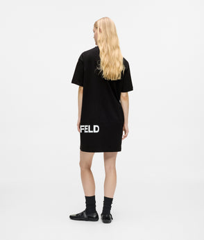 KarlLagerfeld Logo Nylon Crossbody Bag Black