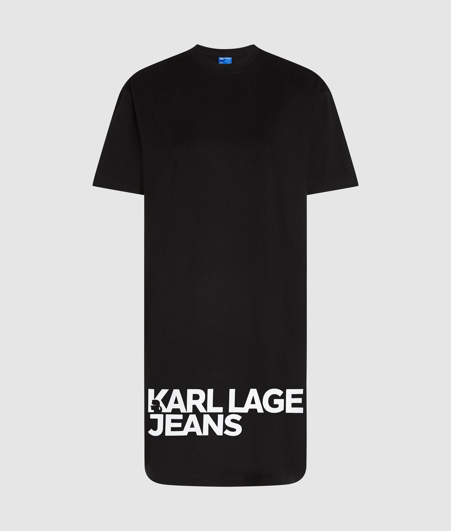 Karl Lagerfeld Logo T-Shirt Dress Black
