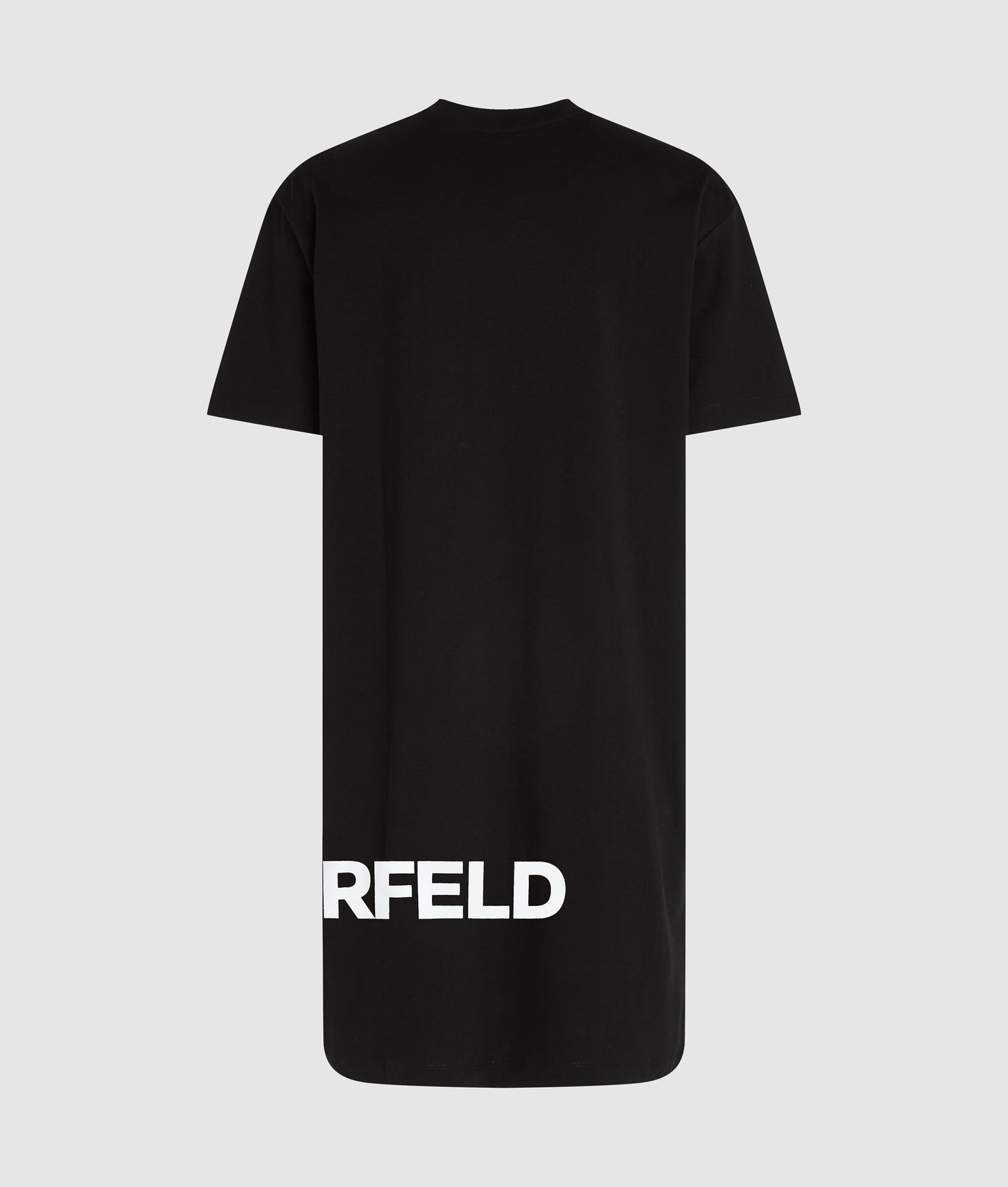 Karl Lagerfeld Logo T-Shirt Dress Black