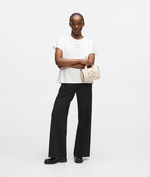 KarlLagerfeld Rue St-Guillaume Transformable Tote Bag Black