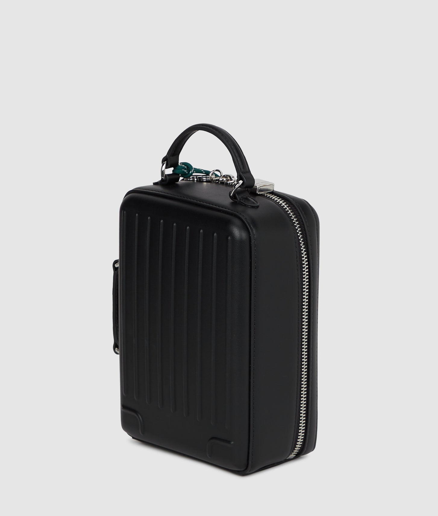 KarlLagerfeld Ikon Suitcase Crossbody Bag Black