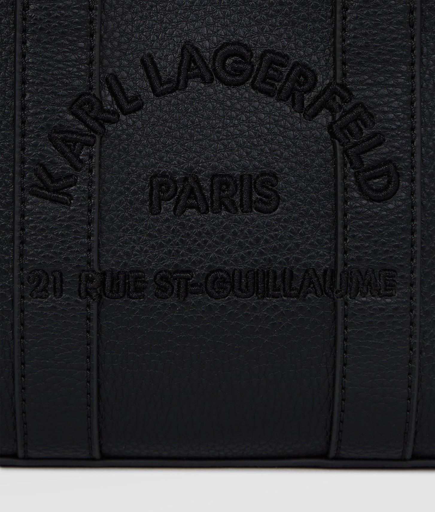 KarlLagerfeld Rue St-Guillaume Mini Tote Bag Black