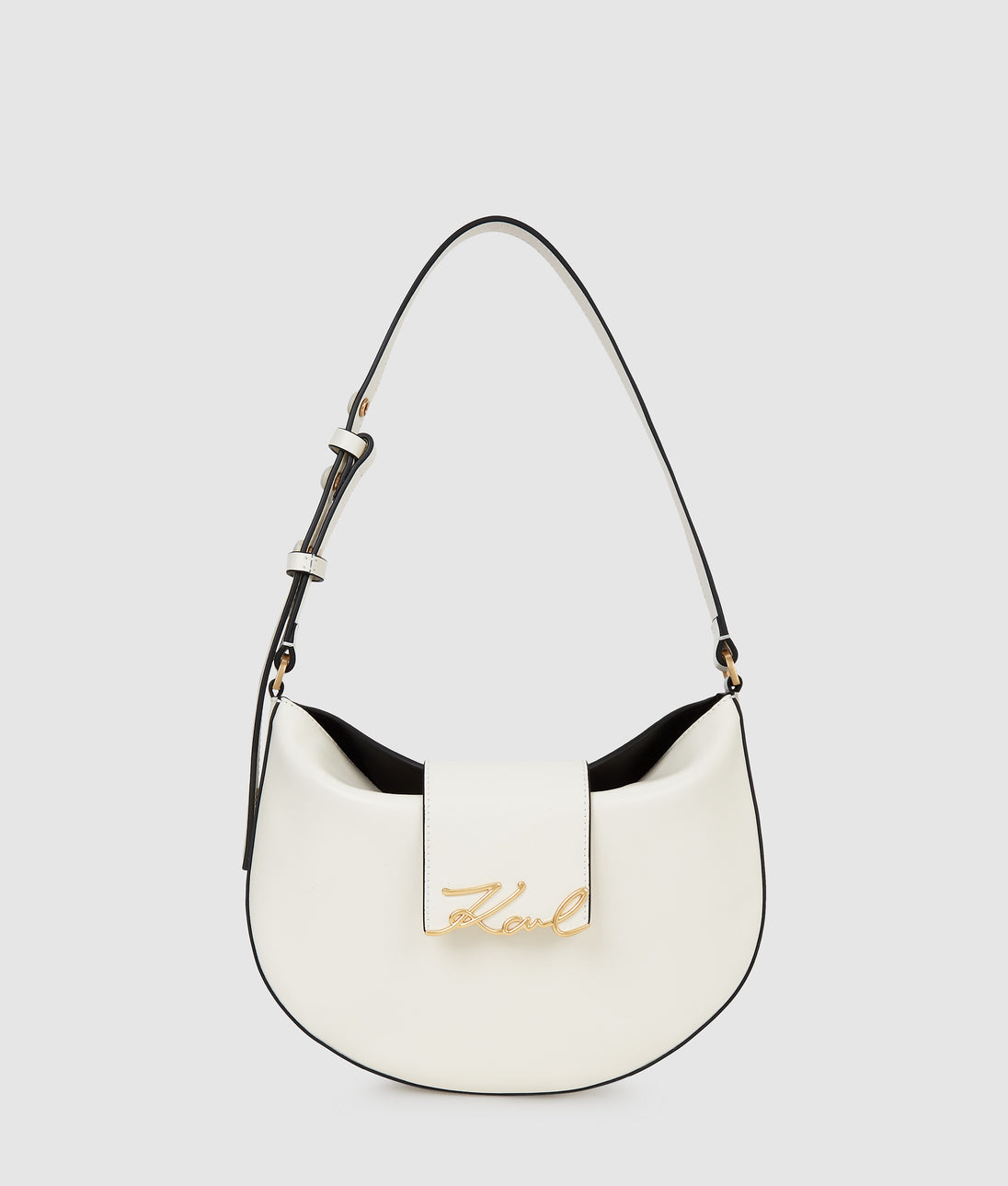 Karl Lagerfeld Bouclé Vest Cannoli Cream