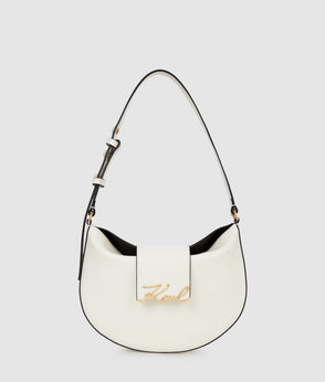 Karl Lagerfeld Bouclé Vest Cannoli Cream