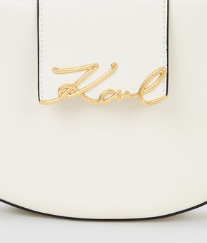 Karl Lagerfeld Bouclé Vest Cannoli Cream
