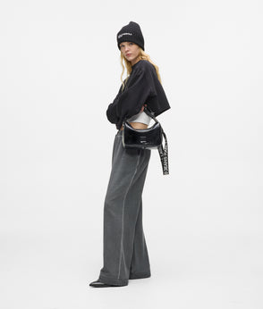 Karl Lagerfeld Checked Mesh Maxi Dress Bleached Check Black All Over Print