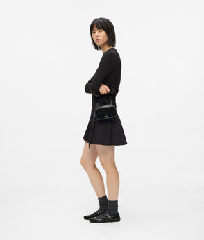 Karl Lagerfeld Double Waistband Pants Washed Black-Black