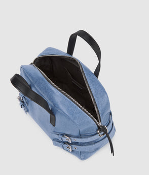Karl Lagerfeld Boxy Denim Shirt Mid Blue
