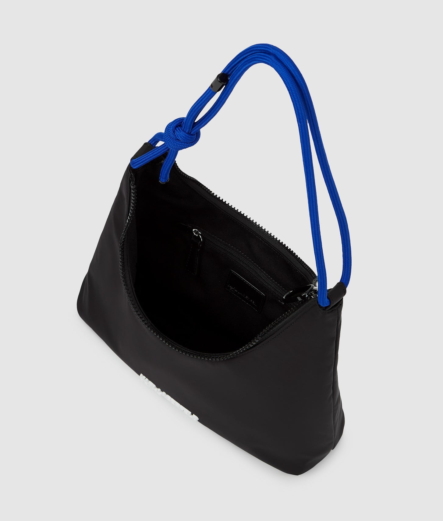 KarlLagerfeld Cord Nylon Shoulder Bag Black
