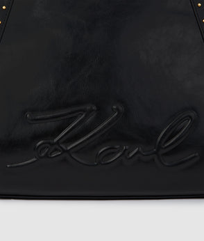 Karl Lagerfeld Short-Sleeved Bouclé Blazer Pristine