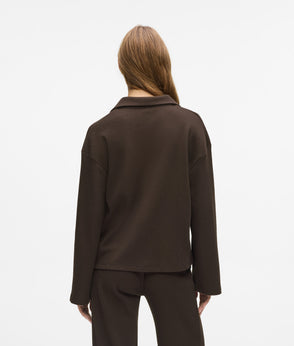 Karl Lagerfeld Waffle Loungewear Pants Black Coffee