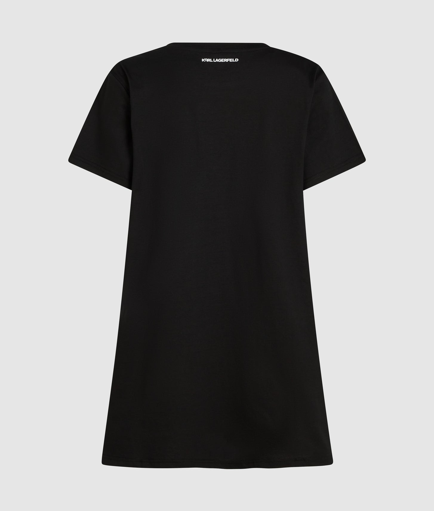 Karl Lagerfeld Ikon Rhinestone Pajama Dress Black