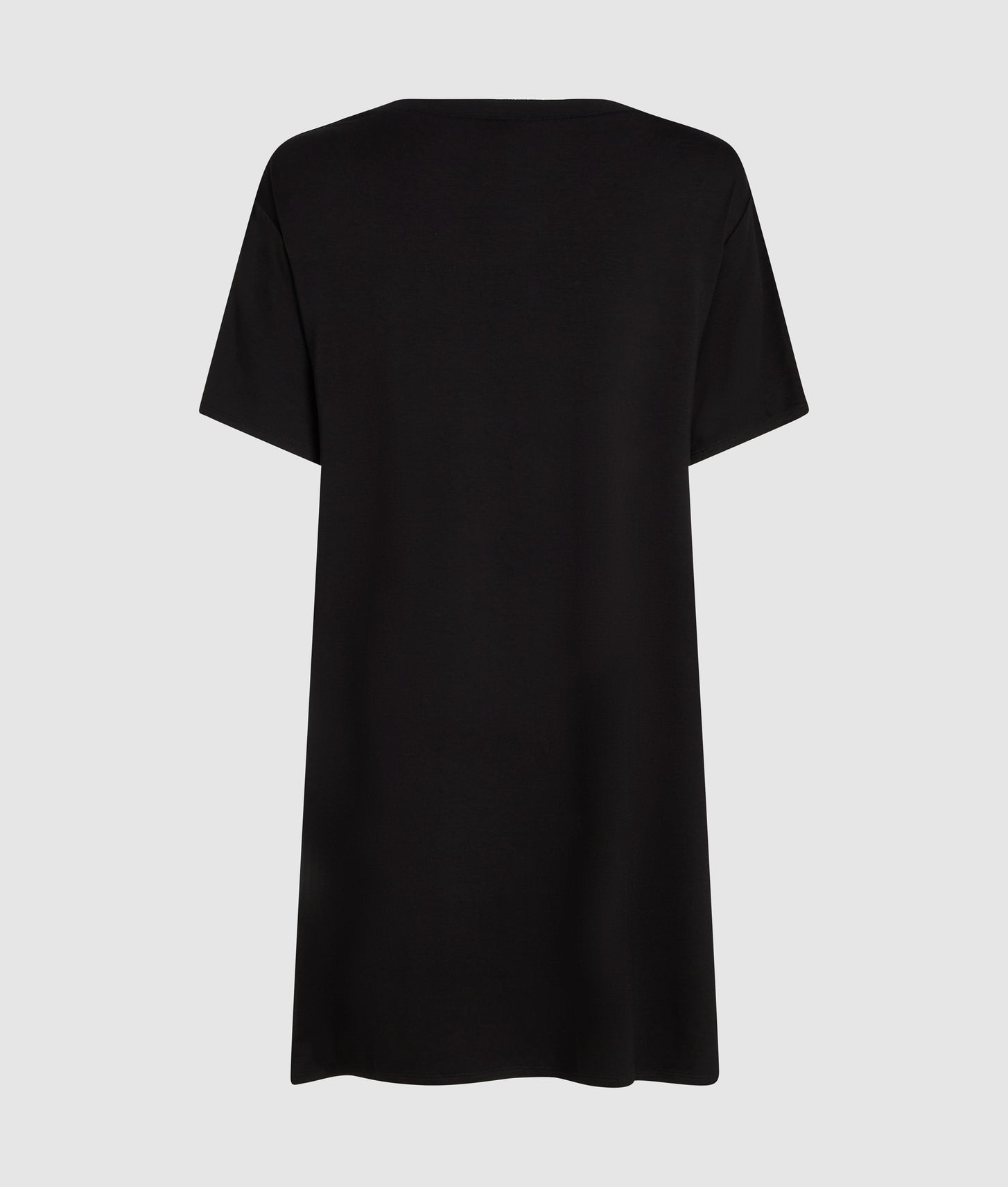 Karl Lagerfeld Signature Pajama Dress Black