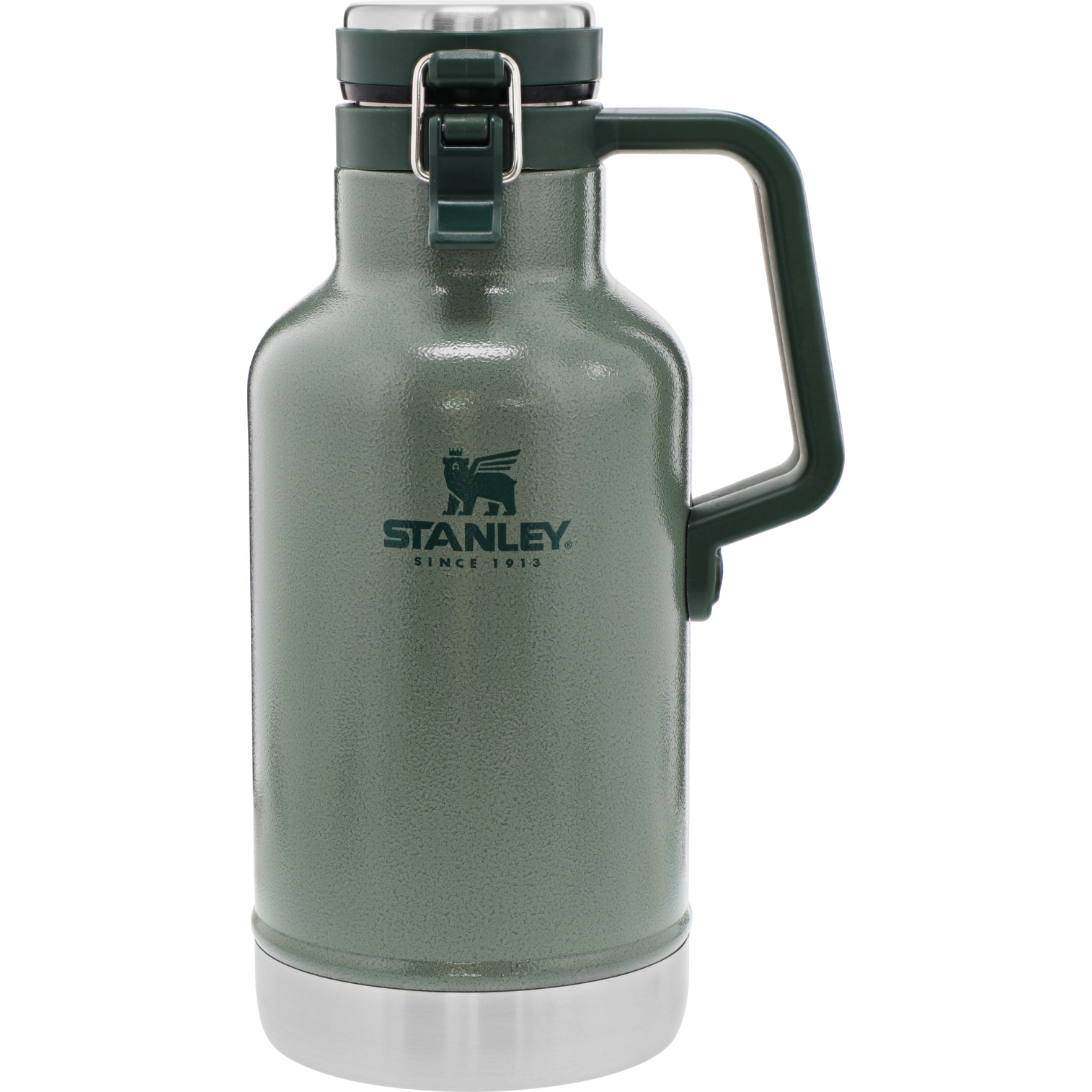 Classic Easy-Pour Growler | 64 OZ Hammertone Green Hammertone Green