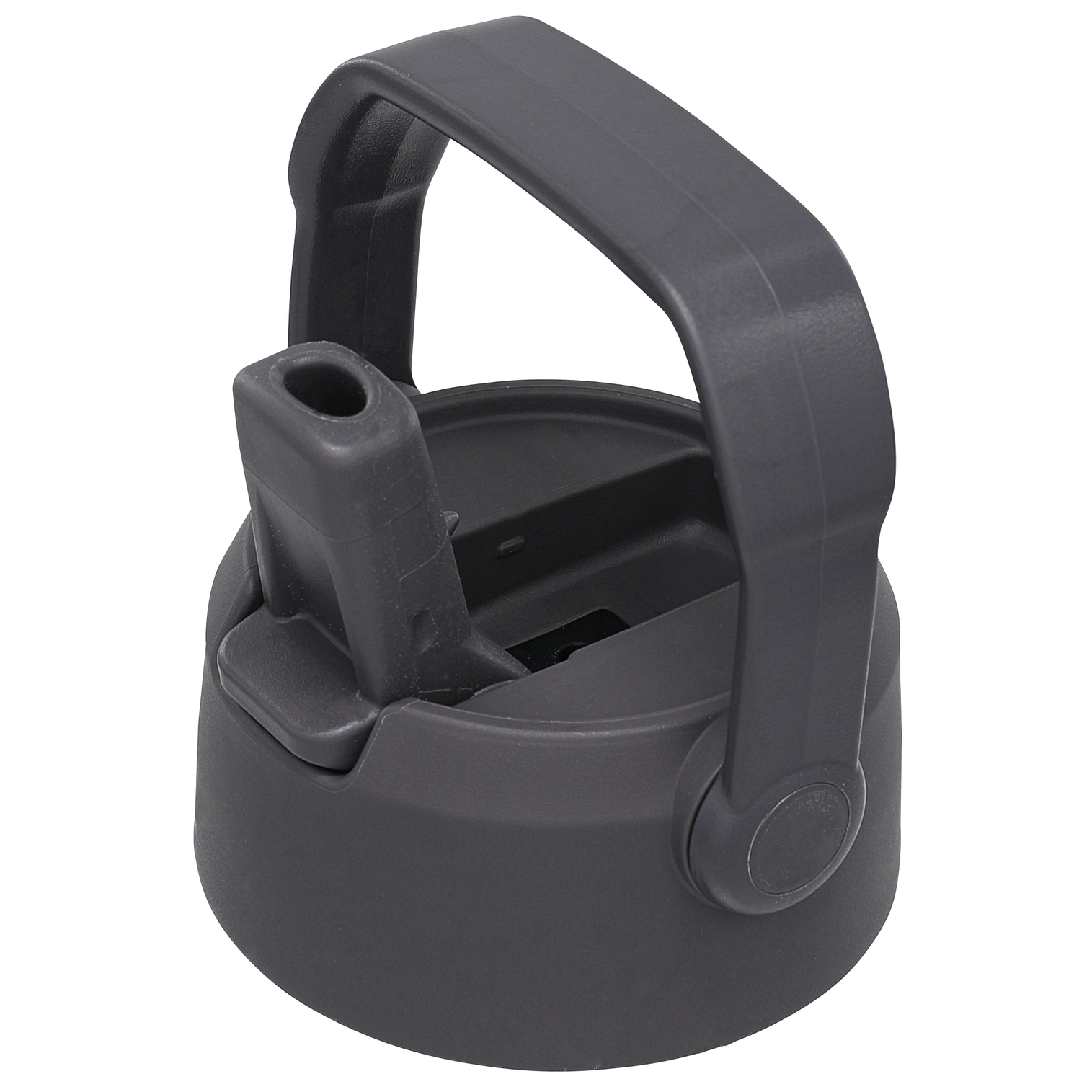 Stanley GO Flip Straw Water Bottle Lid | 17 OZ Charcoal Charcoal
