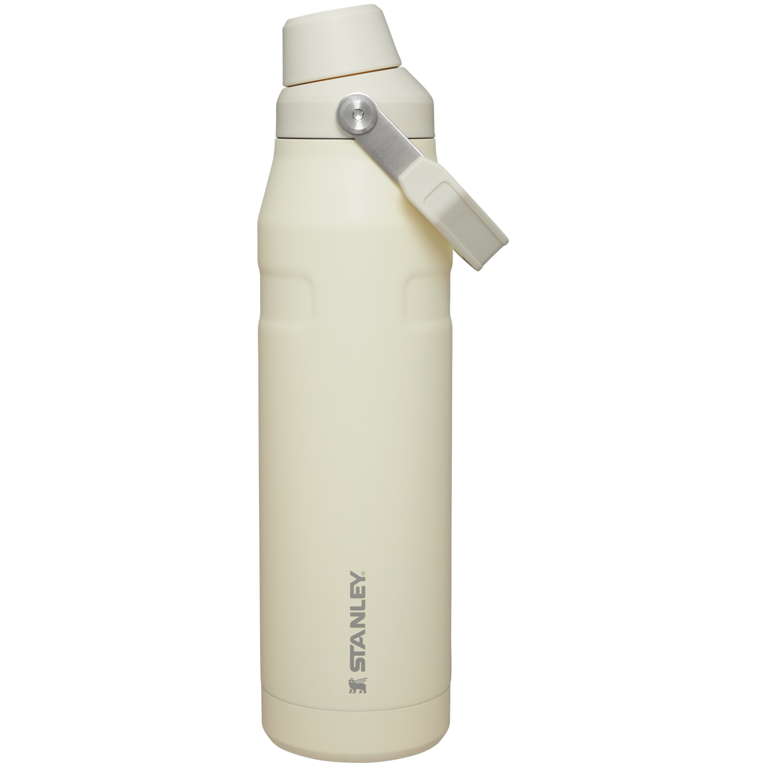 IceFlow Bottle with Fast Flow Lid | 36 OZ Cream Glimmer Cream Glimmer