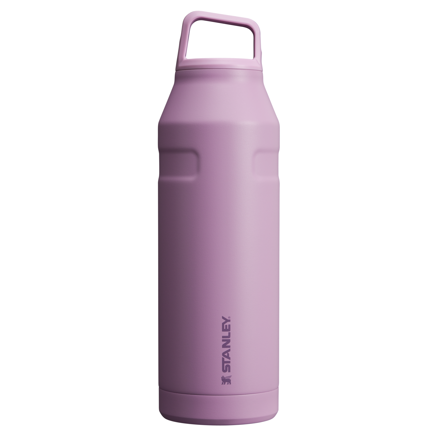 IceFlow Bottle with Cap and Carry+ Lid | 50 OZ Lilac Lilac