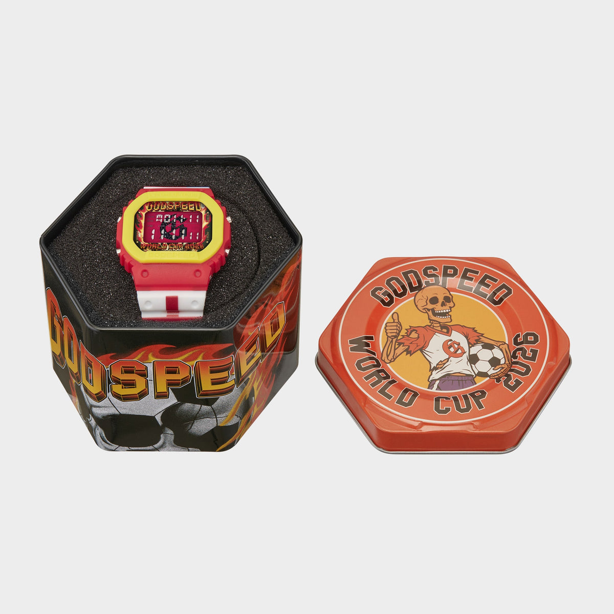 Godspeed GSWC All Nations Chrono (White / Red)
