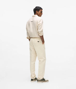 Karl Lagerfeld Monogram Linen Shirt Natural