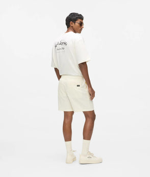Karl Lagerfeld Textured Short-Sleeved Shirt Cannoli Cream