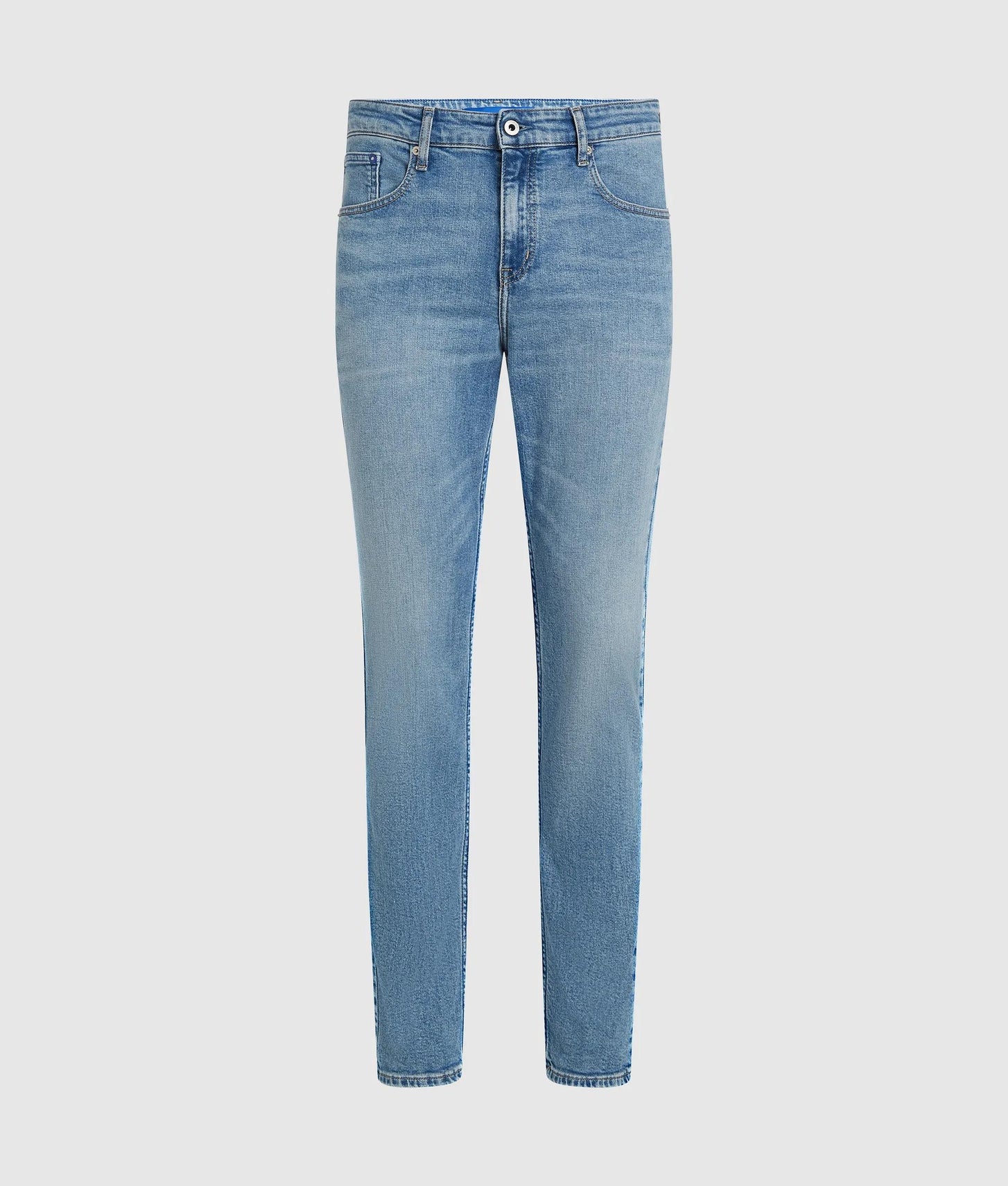 Karl Lagerfeld Light Blue Slim Jeans Washed Light Blue