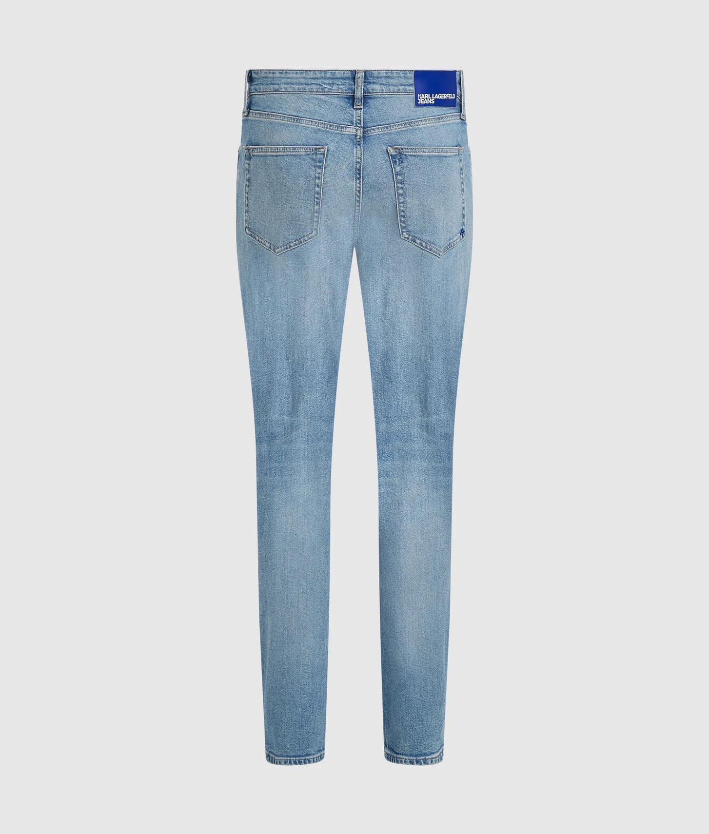 Karl Lagerfeld Light Blue Slim Jeans Washed Light Blue