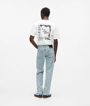 Karl Lagerfeld Short-Sleeved Logo Print Shirt Linear Logo All Over Print