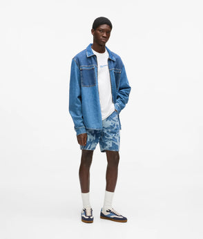 Karl Lagerfeld Curved Hem T-Shirt Grenadine