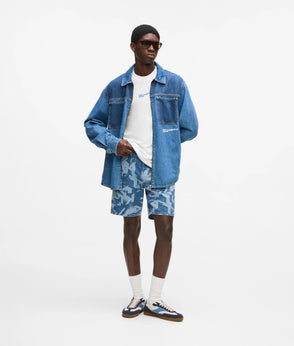 Karl Lagerfeld Curved Hem T-Shirt Grenadine