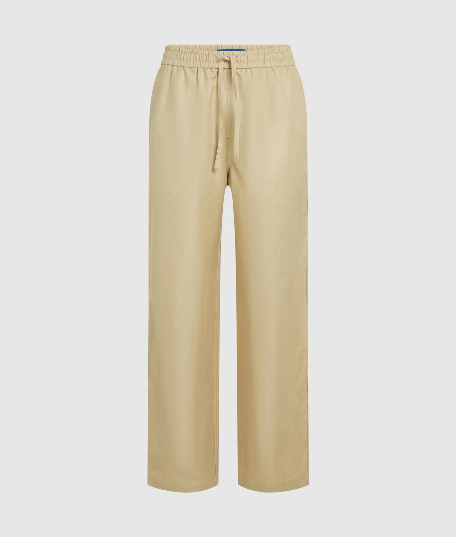 Karl Lagerfeld Linen Blend Pants Pale Khaki
