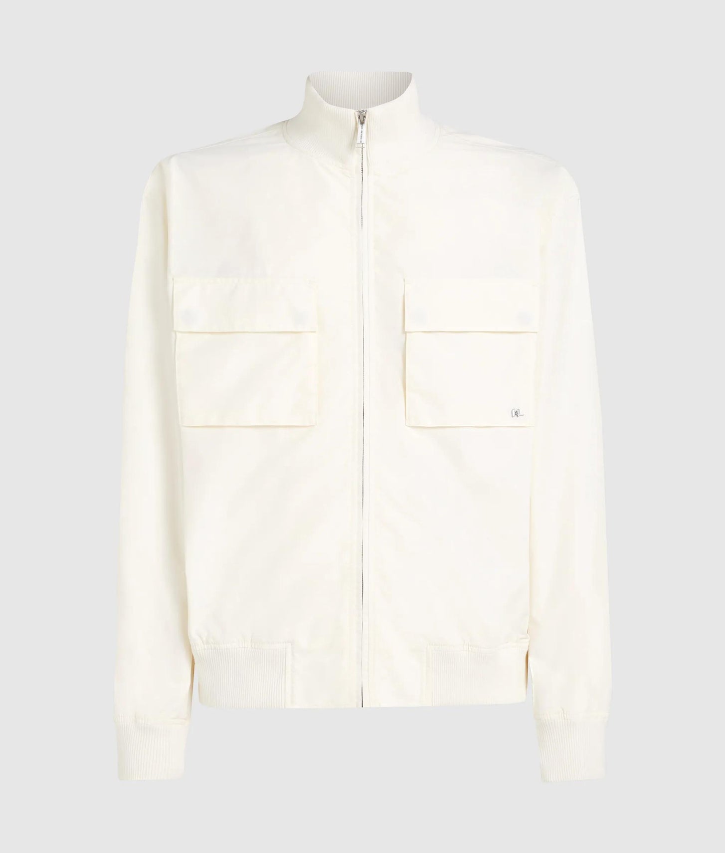 Karl Lagerfeld Côte D'Azur Bomber Jacket Cannoli Cream