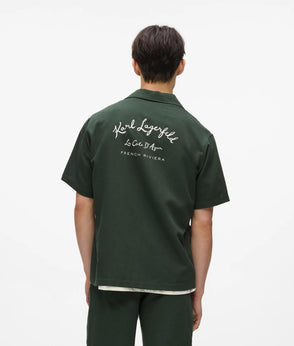 Karl Lagerfeld Côte D'Azur Shorts Deep Forest