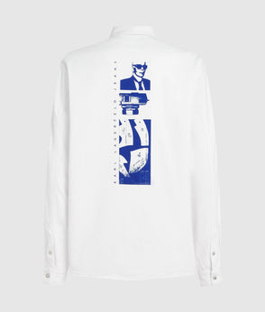 Karl Lagerfeld Logo Tank Top White
